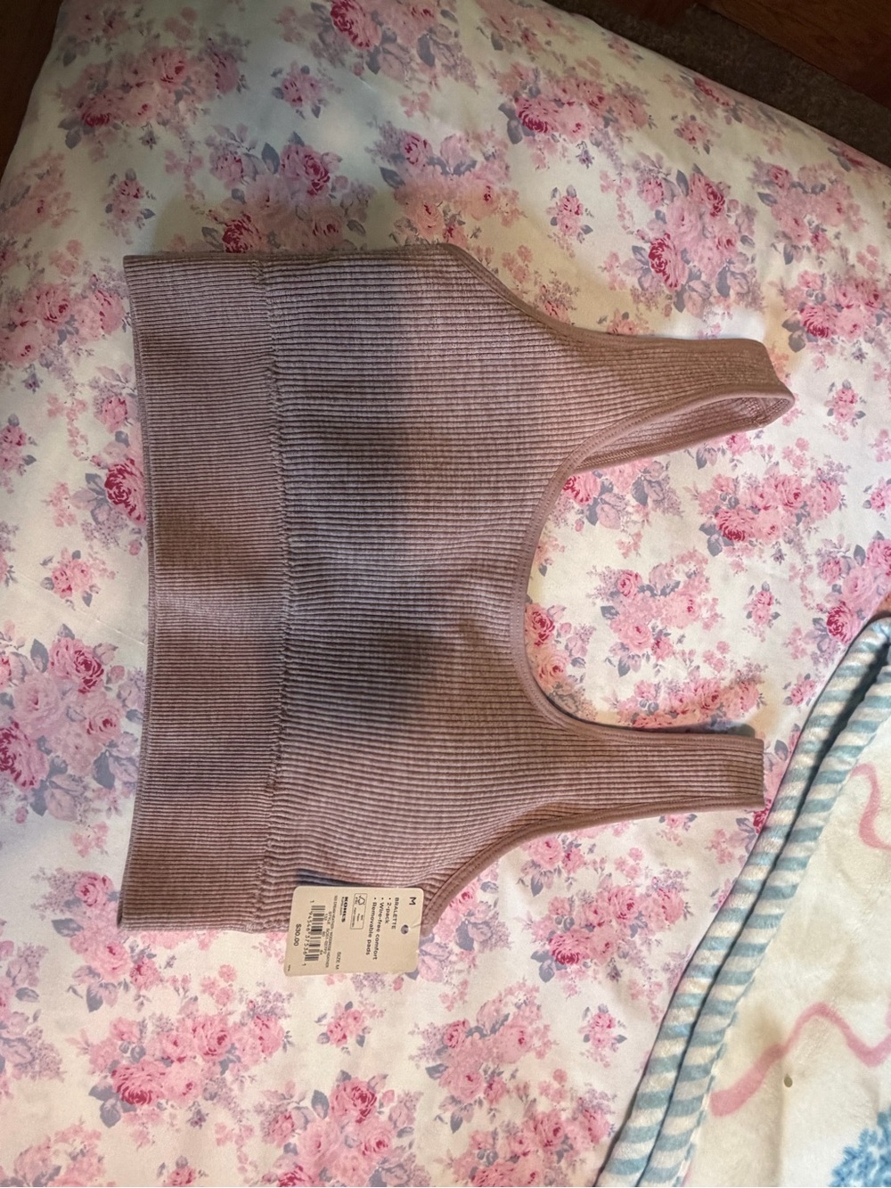 Ribbed Cropped Tank Sweater - Dusty Mauve